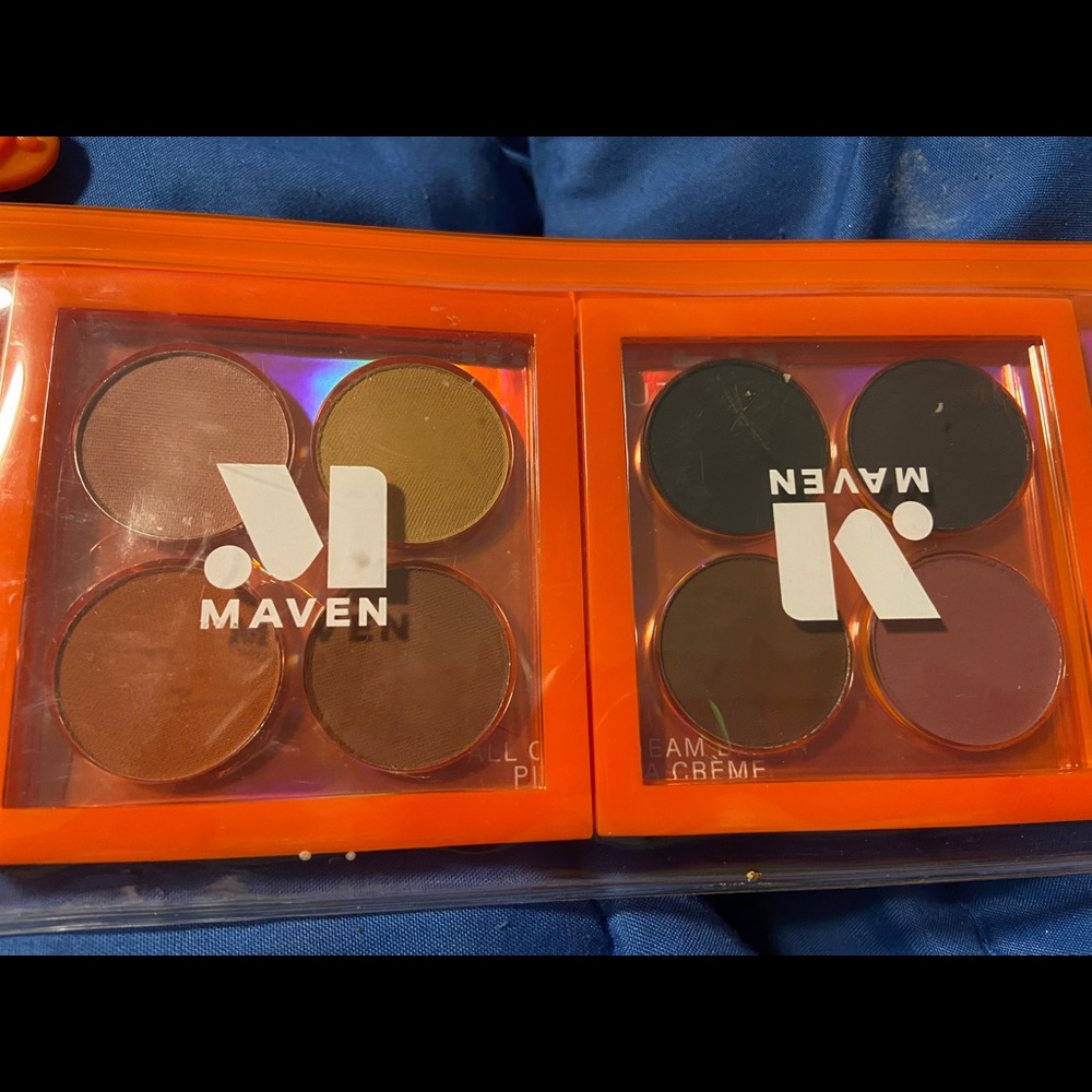 Maven beauty new never used palettes